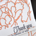 Thank You For Thinking of Me Card Detail