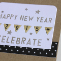 Happy New Year Card - detail