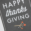 Thanksgiving Mini Tag Book - detail