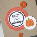 Thanksgiving Mini Tag Book - detail