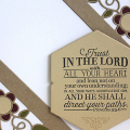 Trust In the Lord Card