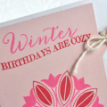 Winter Birthdays detail