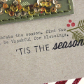December Moments Layout - detail