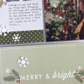 December Moments Layout - detail