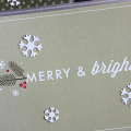 December Moments Layout - detail