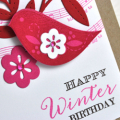 Winter Birthday detail