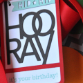 Hip Hip Hooray Tag detail