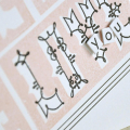 Love You Card Detail