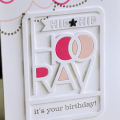 Hooray It's Your Birthday! Card