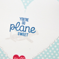 Supplies

Stamps: Love You to Pieces: Airplane, Love You to Pieces Additions

Inks: Pure Poppy, Soft Stone, Enchanted Evening

Paper: Love You to Pieces: For the Boys, Coasters

Dies: Love...