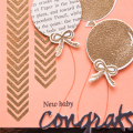 Supplies

Stamps: Happy Notes, Birthday Style, Polka Dot Basics
Ink: versamark, melon berry, smokey shadow
Cardstock: melon berry, vintage cream, smokey shadow
Dies: Birthday Style, Wet Paint...