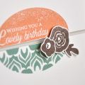 Wishing You A Lovely Birthday Card Detail