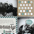 Snow Day Friends Layout