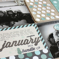 Snow Day Friends Layout - detail