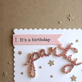 Pink Sparkle Birthday Invitation