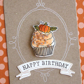 October Cupcake Card