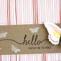 Hello Butterfly Card