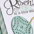 He is Risen Card - detail
