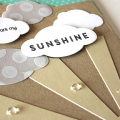 You Are My Sunshine Card - detail