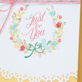 Supplies

Cardstock: Harvest Gold
Patterned Paper: Lovely Laurels
Dies: Edgers #2
Other: twine, floral sequins