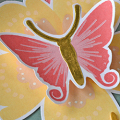 Butterfly Thanks Card