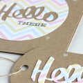 Hello There Card & Tag - detail
