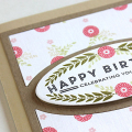 Celebrating You Card - detail