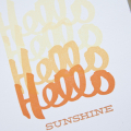 Supplies

Stamps: Noted
Ink: Lemon Tart, Harvest Gold, Summer Sunrise, Orange Zest
Cardstock: White
Card Size: A2