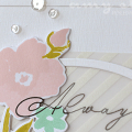 Brushed Blooms Card Detail 2
