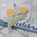 Floral Celebrate Card Detail