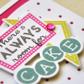 Always Room For Cake Card Detail