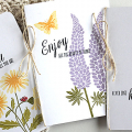 Flower Notecard Trio