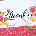Bouquet of Thanks Card