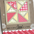 Pinwheel Stitch Card