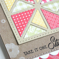 Pinwheel Stitch Card - detail