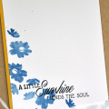 A Little Sunshine Card Detail