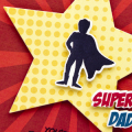 Supplies

Stamps: Superhero

Ink: True Black, Enchanted Evening, Pure Poppy

Cardstock: Rustic White

Patterned Paper: Comic Strip

Dies: Superhero, Enclosed Star