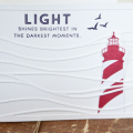 Supplies
Stamps: Guiding Light

Ink: Pure Poppy, True Black

Cardstock: White

Dies: Guiding Light, Cover Plate: Waves