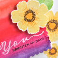 You Brighten My Days detail