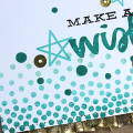 Make a Wish Card - detail