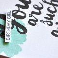 Birthday Girl Card Detail