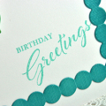 Birthday Greetings detail