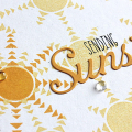Sending Sunshine Card - detail