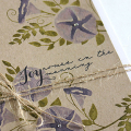 Joy Comes in the Morning Card - detail