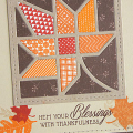 Quilted Leaf Card