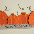 Autumn Pumpkins Card
