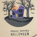 Happy Spooky Halloween House Card