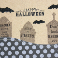 Halloween Headstones Card