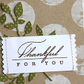Rustic Thankful Card