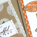 Autumn Style Cards - detail